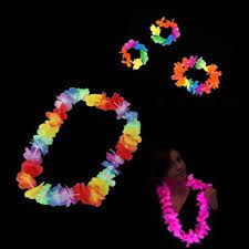 Collar Hawaiana De Tela  x 12 Und 