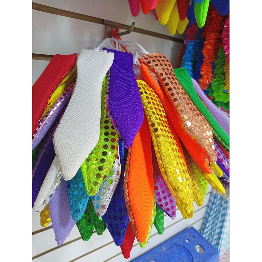 Corbata Chica Lentejuelas x 12und