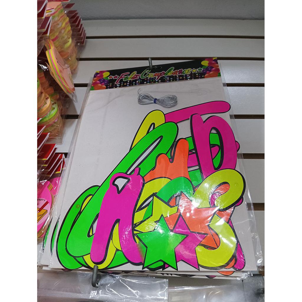 Banner F.C Neon x 1 Und 