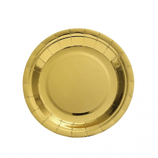 Plato Cromados x 8 Und